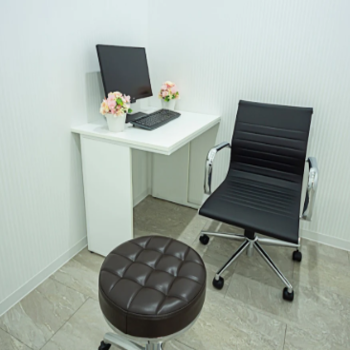 TCB東京中央美容外科 岡山院の豊胸手術を受ける前の診察室