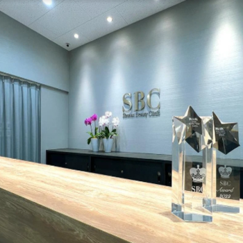 湘南美容クリニック 岡山院の豊胸手術を受ける前の受付