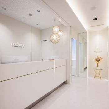 BRIGHTS beauty clinicの豊胸手術を受ける前の受付