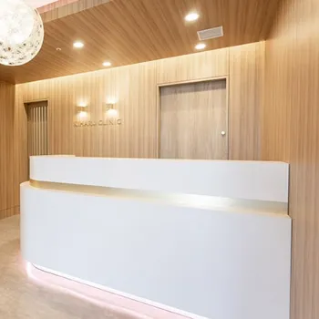 KIHARU CLINICの豊胸手術を受ける前の受付