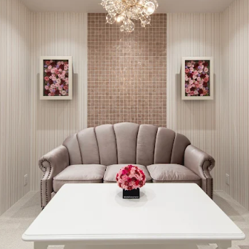 BELINDA CLINIC 新宿院の豊胸手術を受ける前の待合室