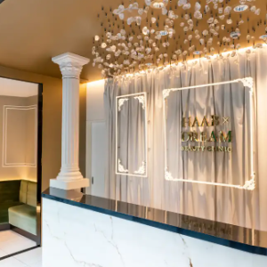 HAABクリニック 東京本院の二重整形を受ける前のエントランス