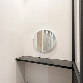 TCB東京中央美容外科 宇都宮院の豊胸手術を受けた後のパウダールーム