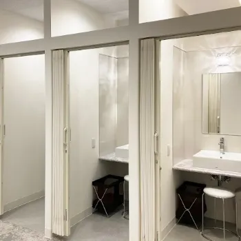 リゼクリニック 全国6院のフォトフェイシャルを受けた後のパウダールーム