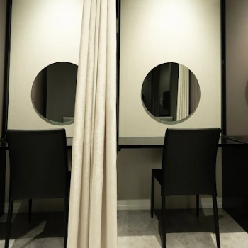 TCB東京中央美容外科 福井院の二重整形を受けた後のパウダールーム