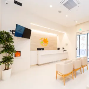 九大学研都市かえで皮膚科のフォトフェイシャルを受ける前の受付