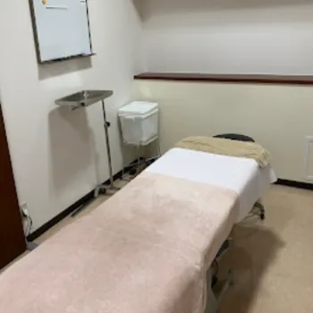 聖心美容クリニック 福岡院のフォトフェイシャルを受ける施術室