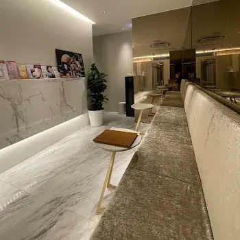 Ginza78Clinicのフォトフェイシャルを受ける前の待合室