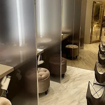 Ginza78Clinicのフォトフェイシャルを受けた後のパウダールーム