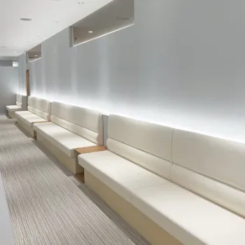 デイリースキンクリニック 心斎橋院のフォトフェイシャルを受ける前の待合室