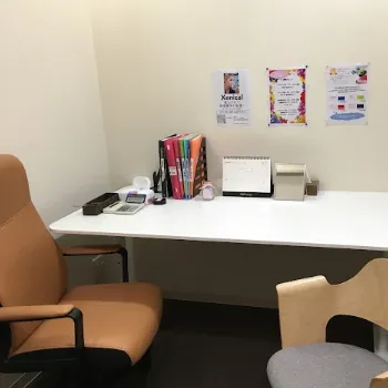 ガーデンクリニック 大阪院のフォトフェイシャルを受ける前の診察室