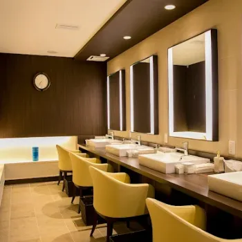 恵聖会クリニック 大阪3院のフォトフェイシャルを受けた後のパウダールーム