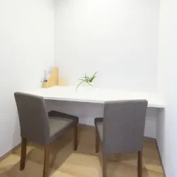 ノポアクリニックのフォトフェイシャルを受ける前のカウンセリングルーム