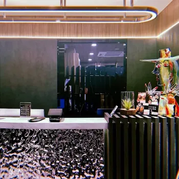 RainBoW Clinic TOKYOのフォトフェイシャルを受ける前の受付