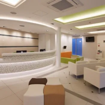 たぐちクリニックのフォトフェイシャルを受ける前の受付