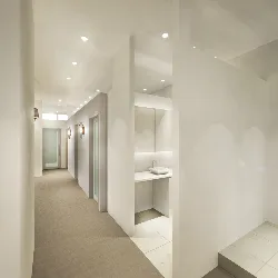 ラムールクリニックの通路