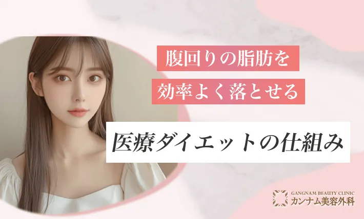 腹回りの脂肪を効率よく落とせる医療ダイエットの仕組み