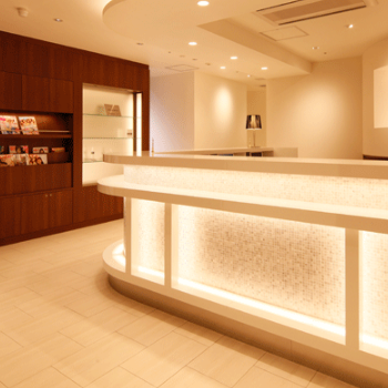 品川スキンクリニック 神戸院のニキビ跡治療を受ける前の受付