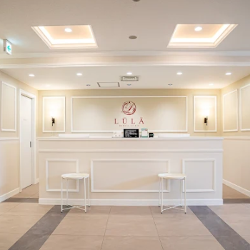 ルラ美容クリニック 大阪2院のニキビ跡治療を受ける前の受付