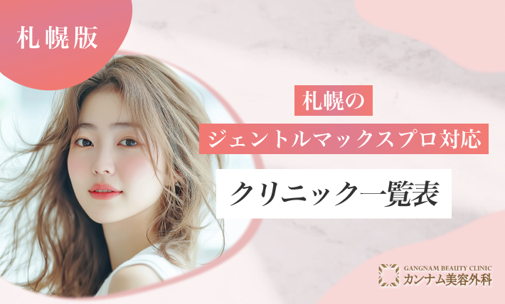 札幌のジェントルマックスプロ対応クリニック一覧表