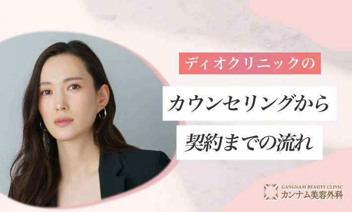 ディオクリニックのカウンセリングから契約までの流れ